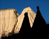 Tent Rock Silhouttes